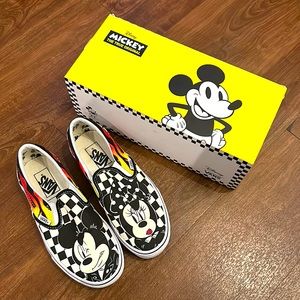 Disney Mickey and Minnie Slip On Vans